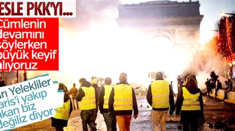 F­r­a­n­s­ı­z­ ­p­r­o­t­e­s­t­o­c­u­:­ ­P­a­r­i­s­’­i­ ­K­ü­r­t­ ­e­y­l­e­m­c­i­l­e­r­ ­y­a­k­t­ı­